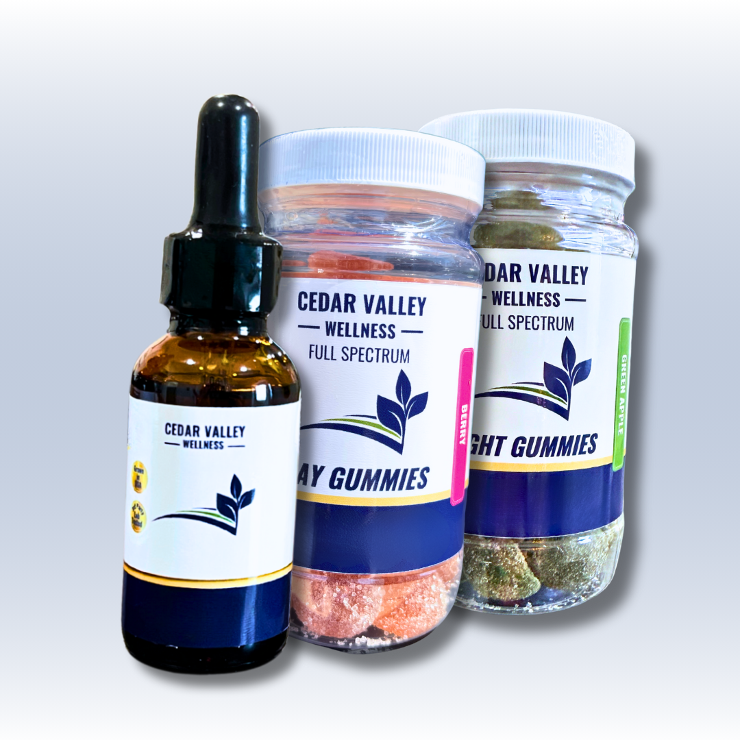 All Natural Gummies & Tinctures