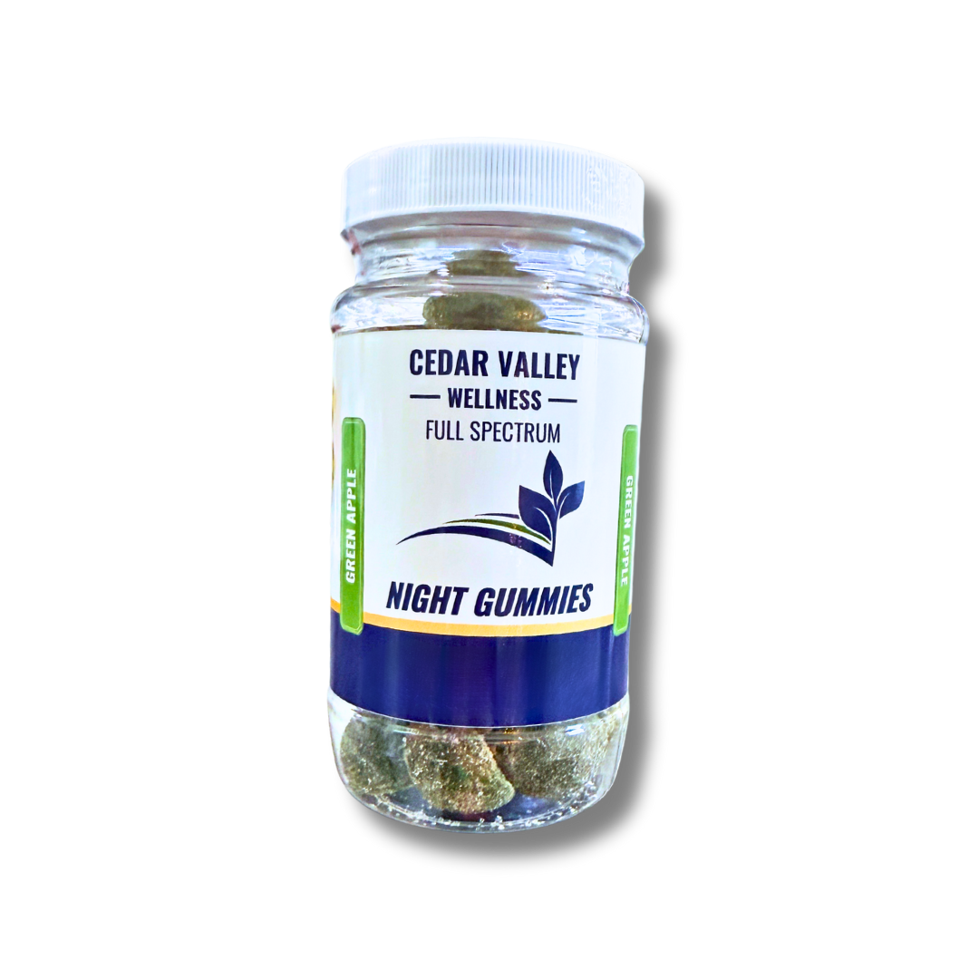Natural Full-Spectrum Night Gummies - 1150 MG